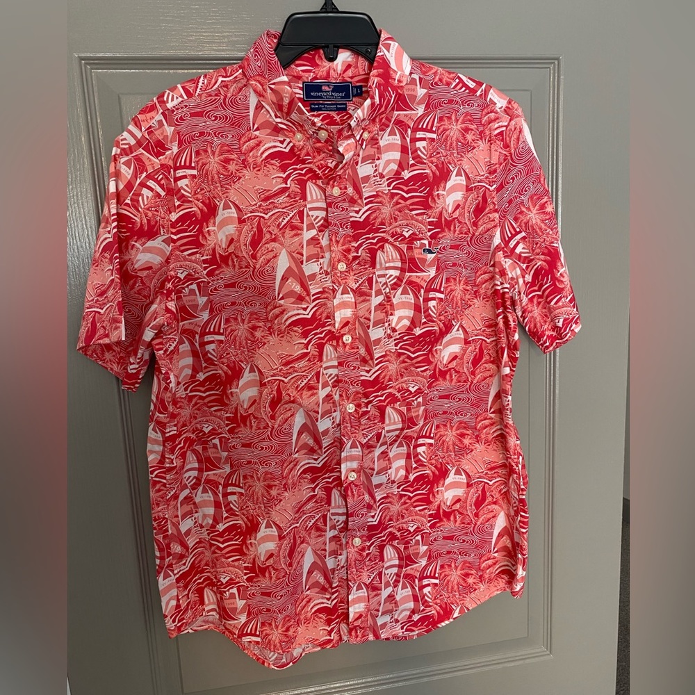 Vineyard Vines Mens Slim Fit Tucker Shirt